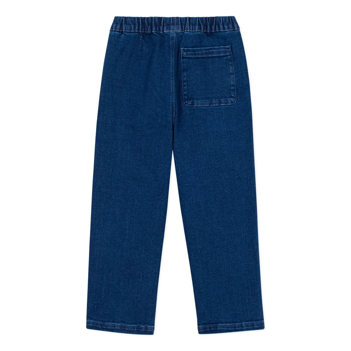 Petit Bateau - Organic Cotton Drawstring Jean | Blue