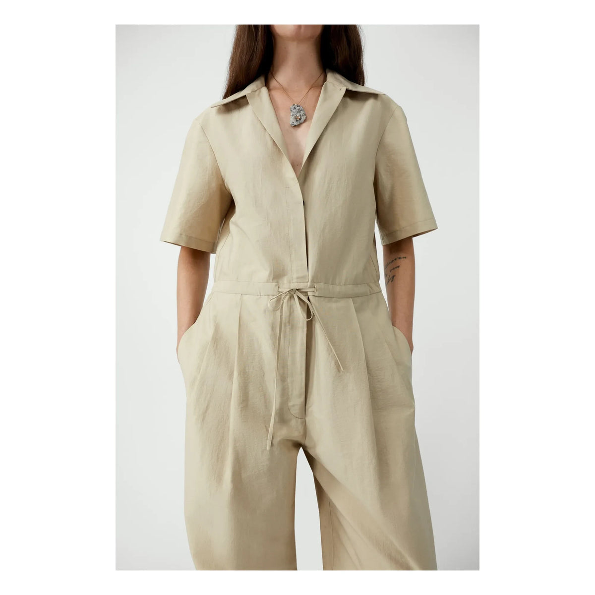 Cordera - Cotton Overall | Beige