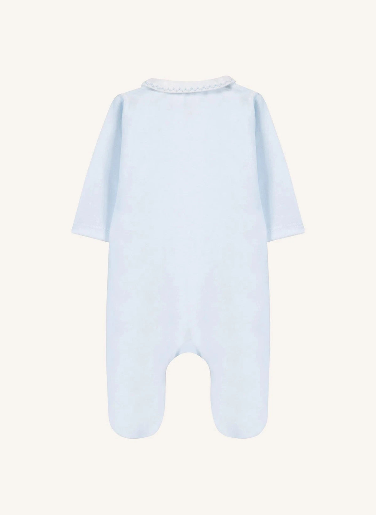 Tartine et Chocolat - Polo-Collar Pajamas | Light Blue
