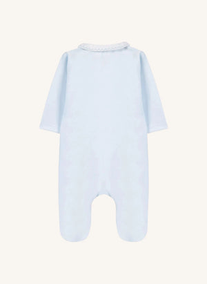 Tartine et Chocolat - Polo-Collar Pajamas | Light Blue