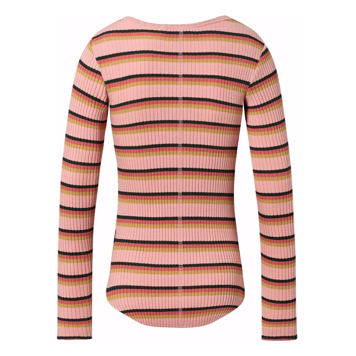 Molo - Rochelle Striped Organic Cotton T-Shirt | Peach