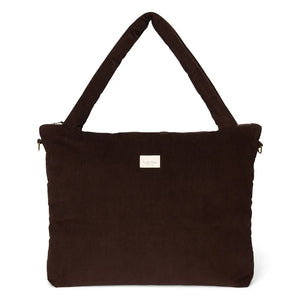 Studio Noos - Velvet baby care bag | Dark Brown