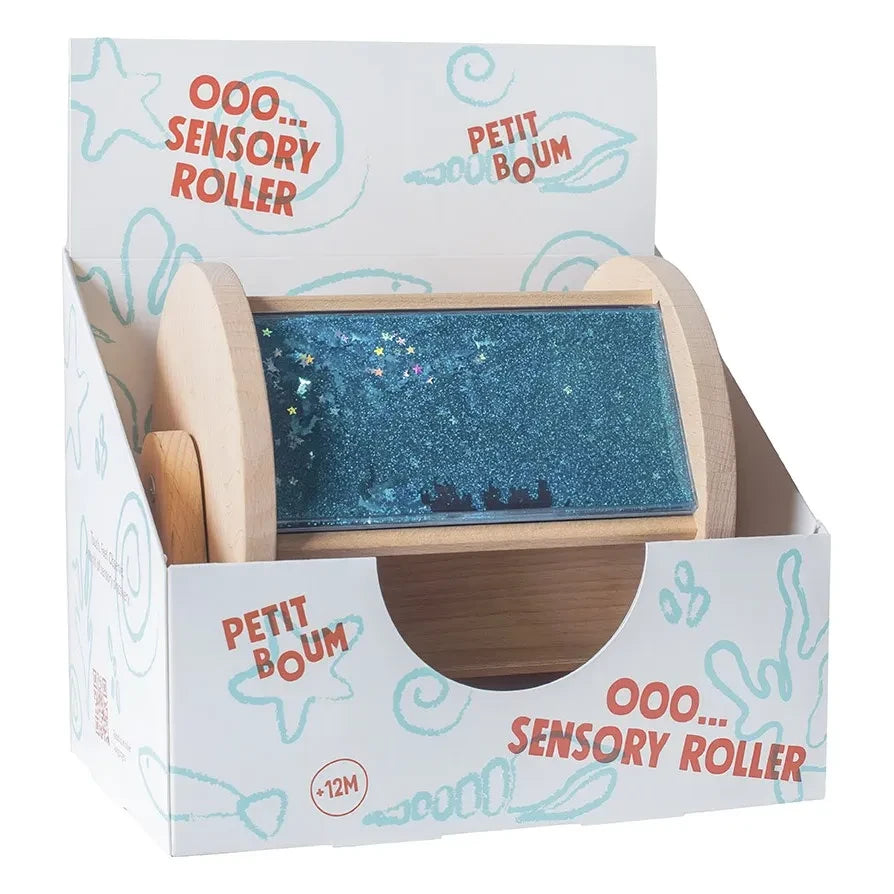 Petit Boum - Sensory Spinner | Natural Wood