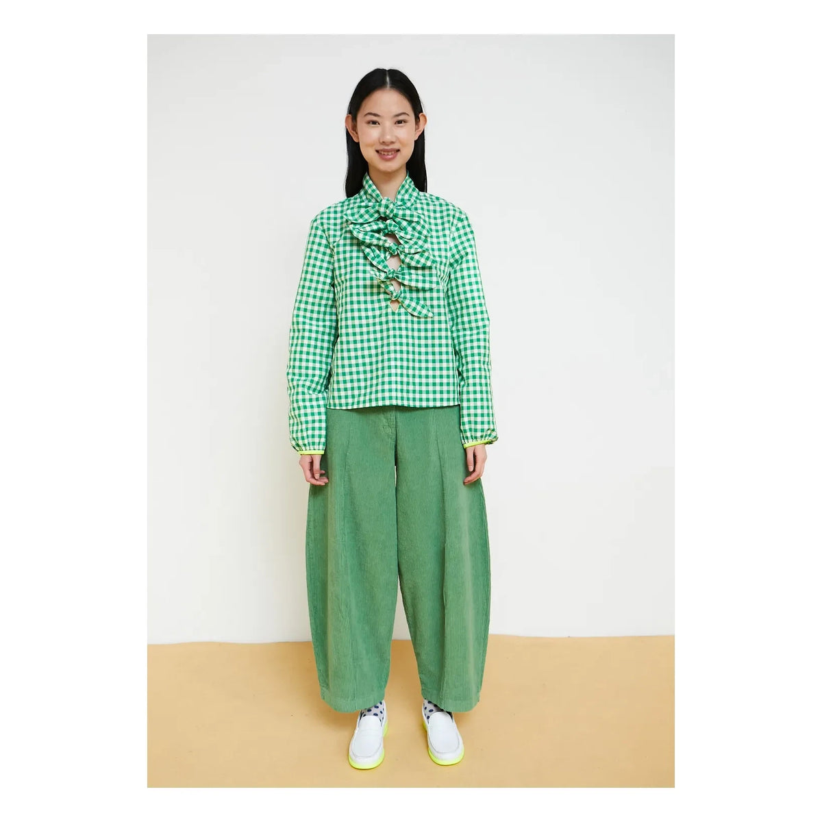Dr Bloom - Dado Velvet Pants | Green