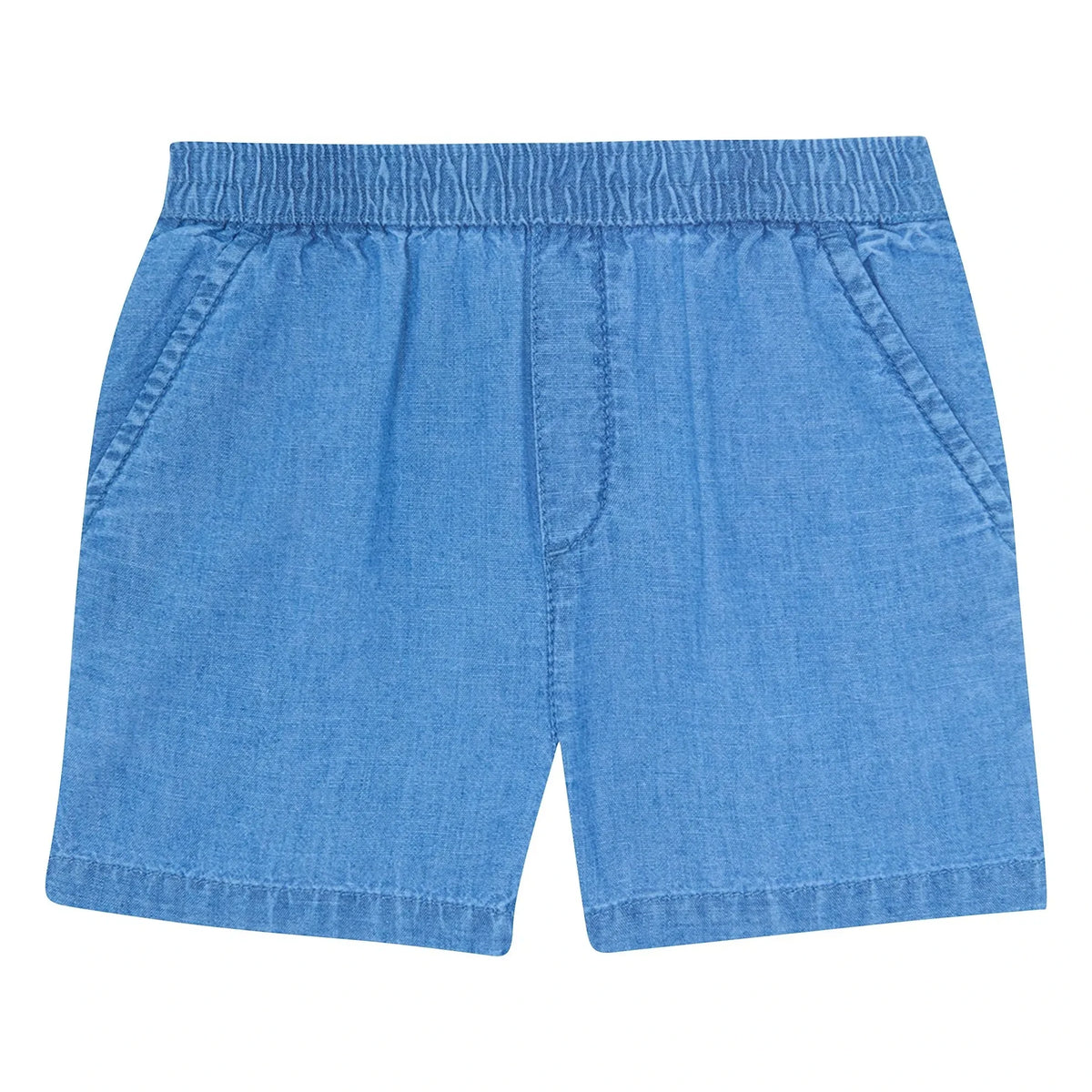 Bonton - Short Lyon Chambray | Denim Blue