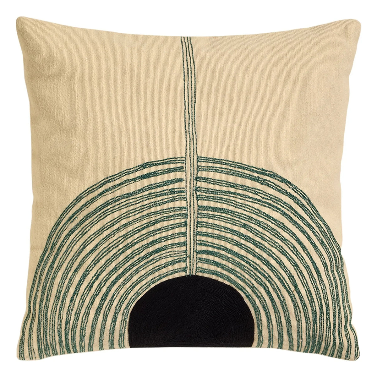Maison Sarah Lavoine - Mirage Embroidered Pillow | Sarah Blue