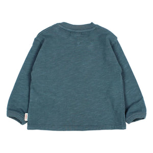 Búho - Sweet Dreams Organic Cotton T-Shirt | Sky Blue