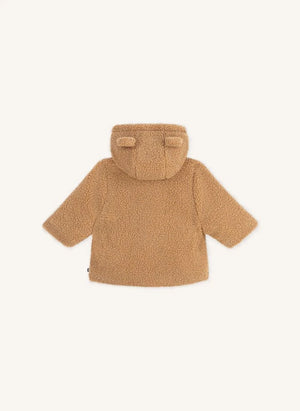 Petit Bateau - Sherpa Coat with Ears | Beige