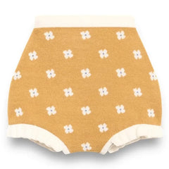 birinit - Floral Print Shorts | Mustard