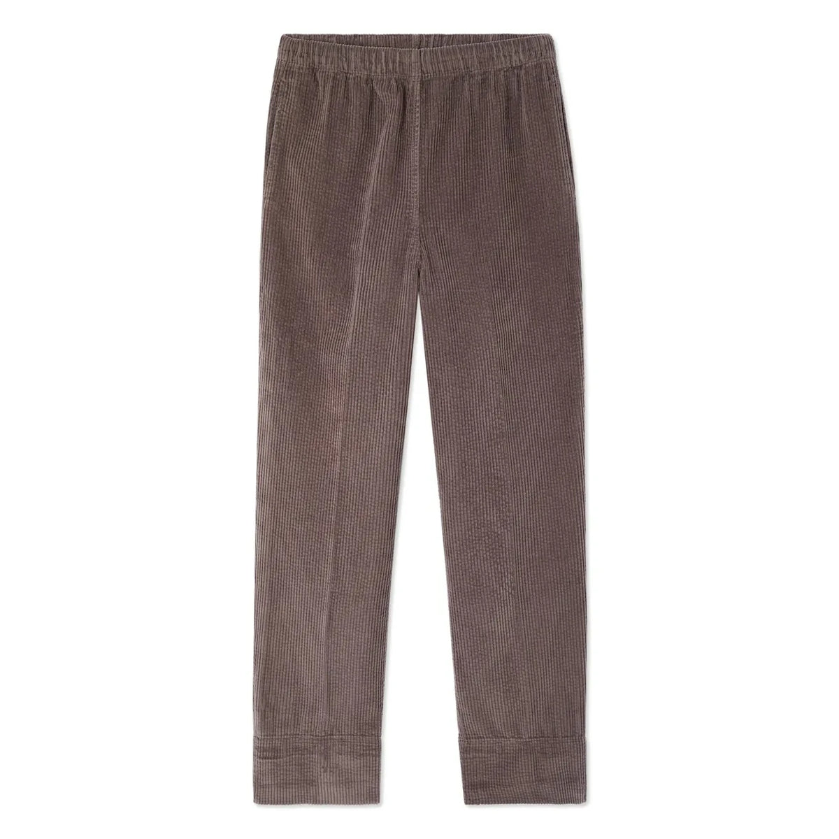 American Vintage - Padow Cotton Carrot Cut Trousers | Ash Grey