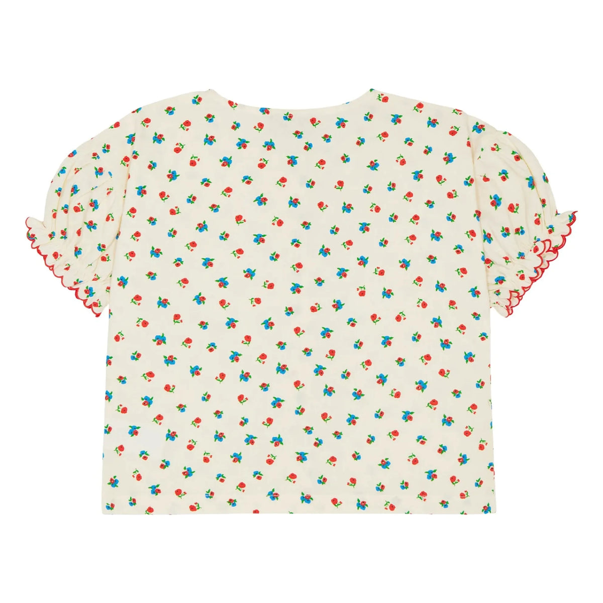 The Campamento - Floral Blouse | Ecru