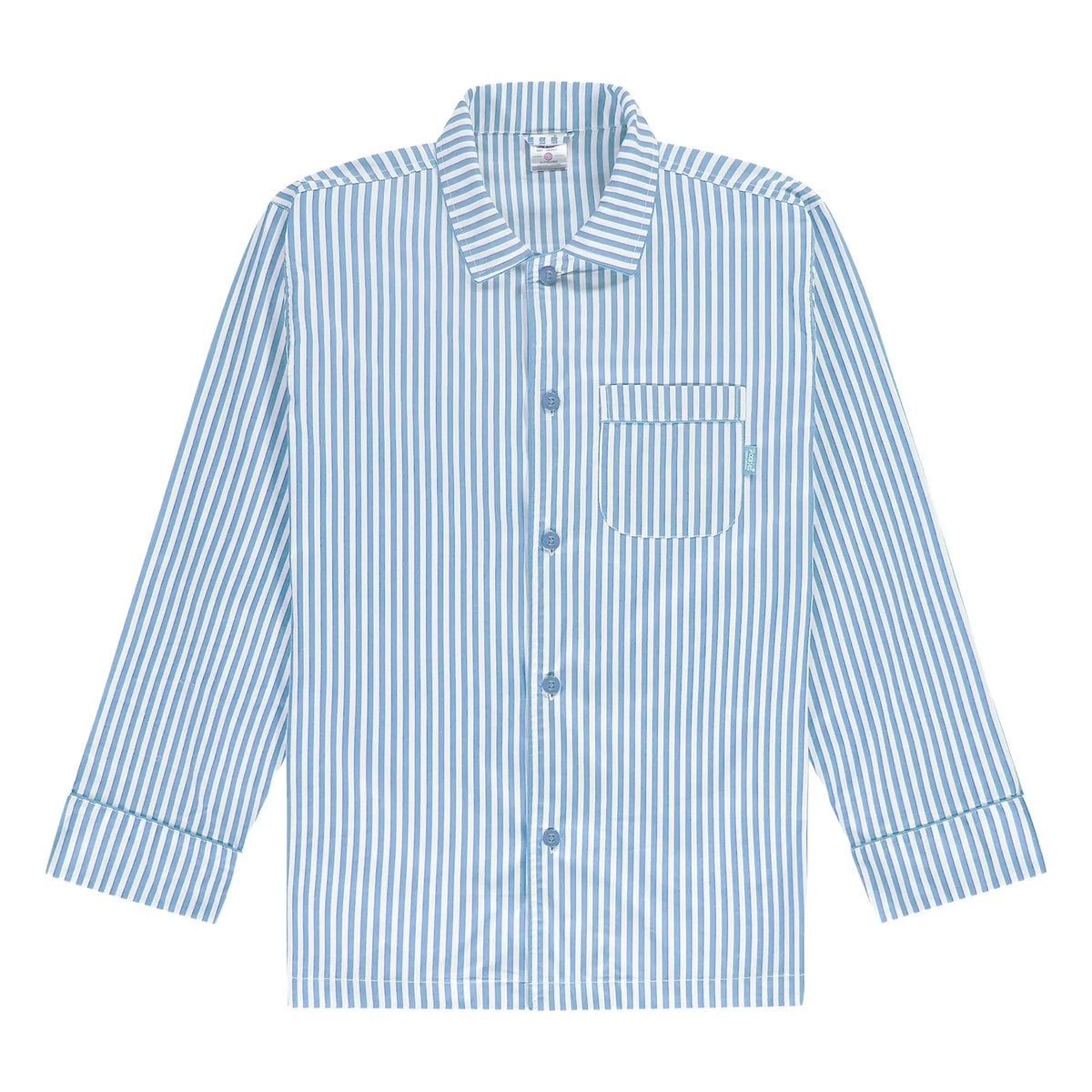 Pockies - Striped Pajama Shirt | Blue
