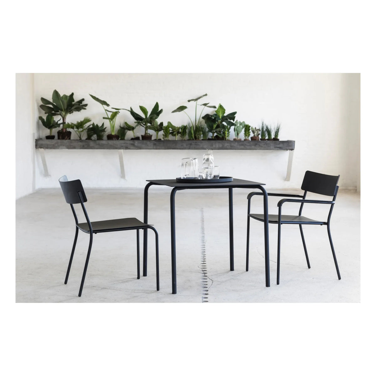 Serax - August Outdoor Chair | Black