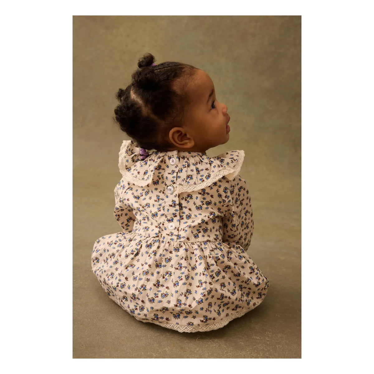 Louise Misha - India Fleurie Organic Cotton Poplin Jumpsuit | Cream