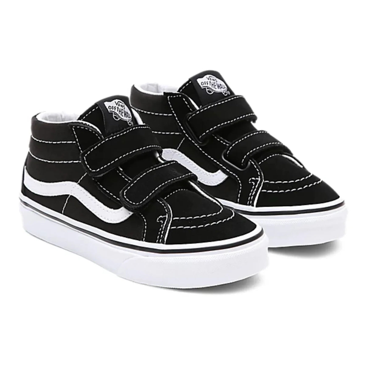 Vans - SK8-Mid Reissue Velcro Sneakers | Black