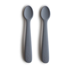 Mushie - Silicone Spoons - Set of 2 | Blue