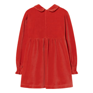 The Animals Observatory - Velvet Dress | Red