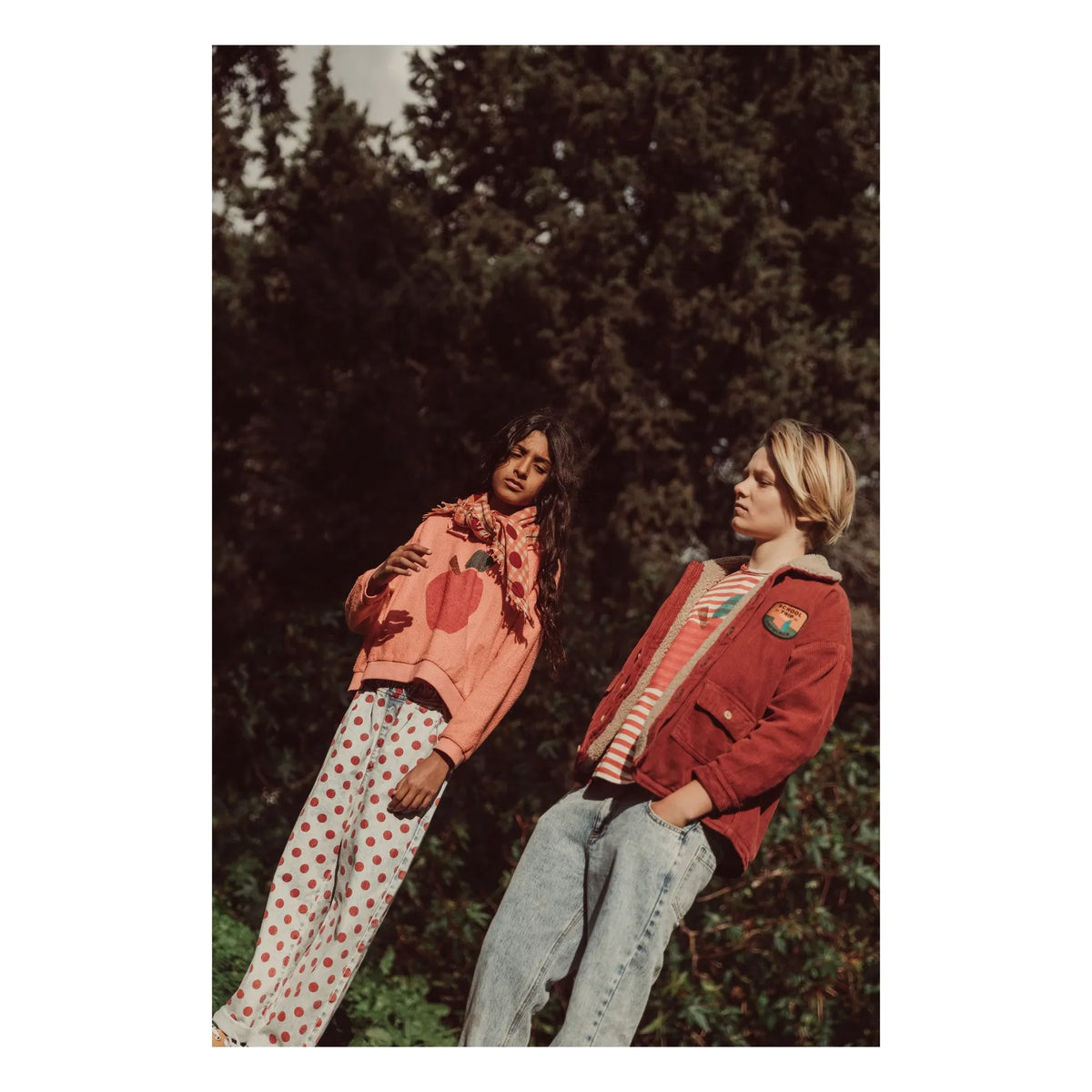 Piupiuchick - Here We Go Velvet Organic Cotton Jacket | Burgundy