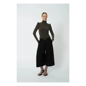 Stella Nova - Irize Striped Blouse | Gold