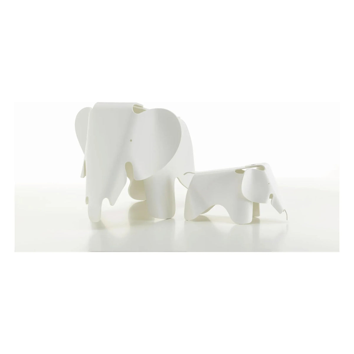 Vitra - Eames Molded Plastic Stool | White