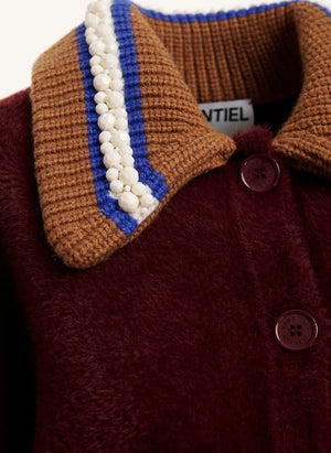 Essentiel Antwerp - Kamore Cardigan | Burgundy