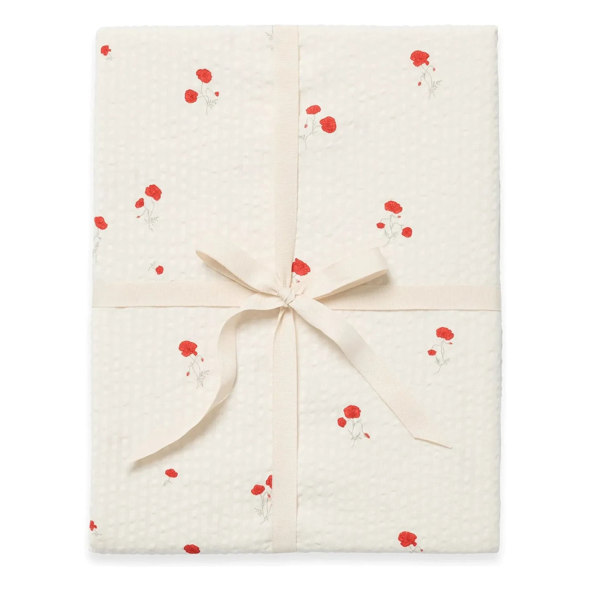 garbo&friends - Poppy Seersucker Fitted Sheet