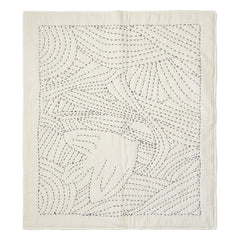 Editions Aimable - Penelope Bird Bedspread | Ivory Gauze Fabric