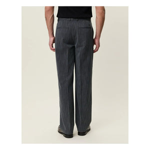 Les Deux - Houndstooth Pants | Dark Gray