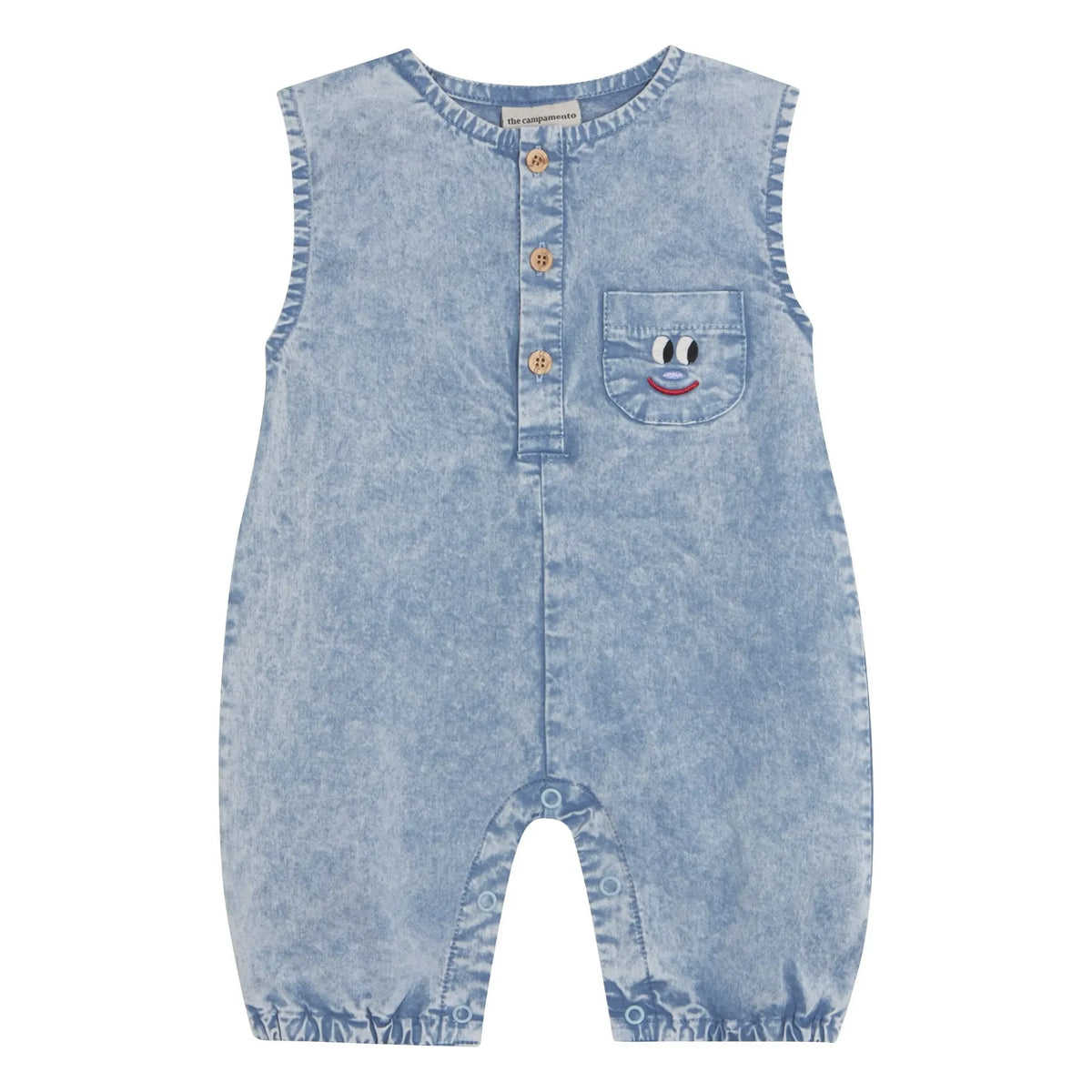 The Campamento - Blue Denim Jumpsuit