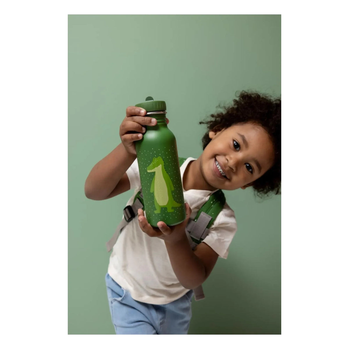 Trixie - Mr. Alligator 500 ml Water Bottle | Green