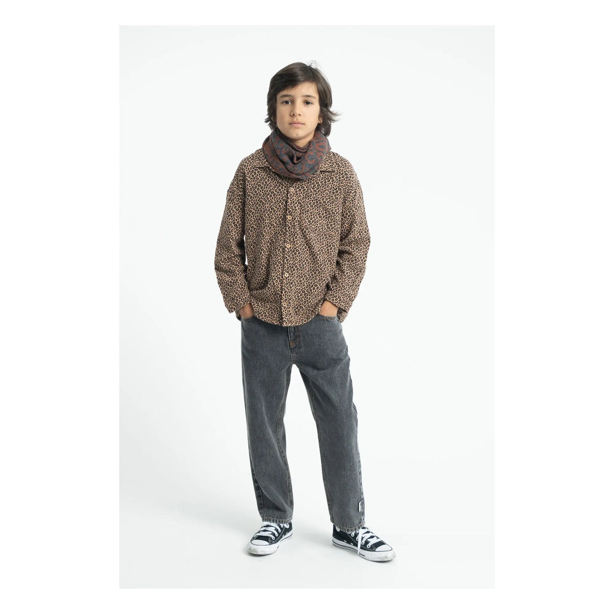 Piupiuchick - Leopard Shirt | Brown