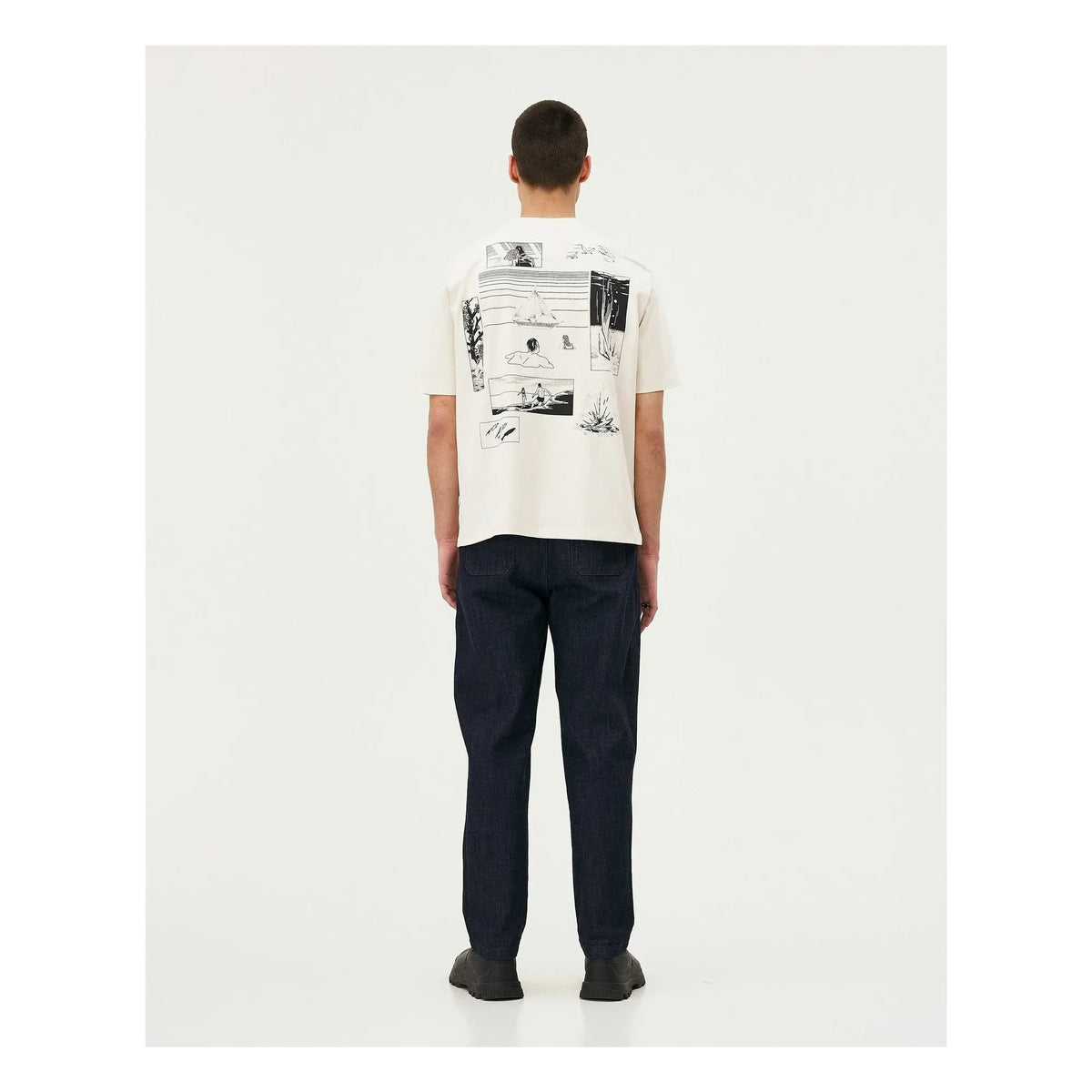 Noyoco - York Merceron T-Shirt Organic Cotton | Off White