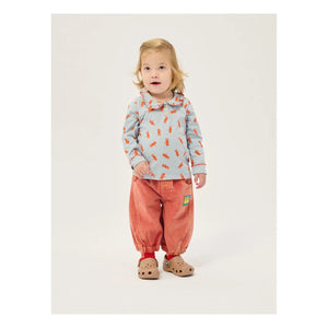 Bobo Choses - Washed Organic Cotton Denim Jeans | Red