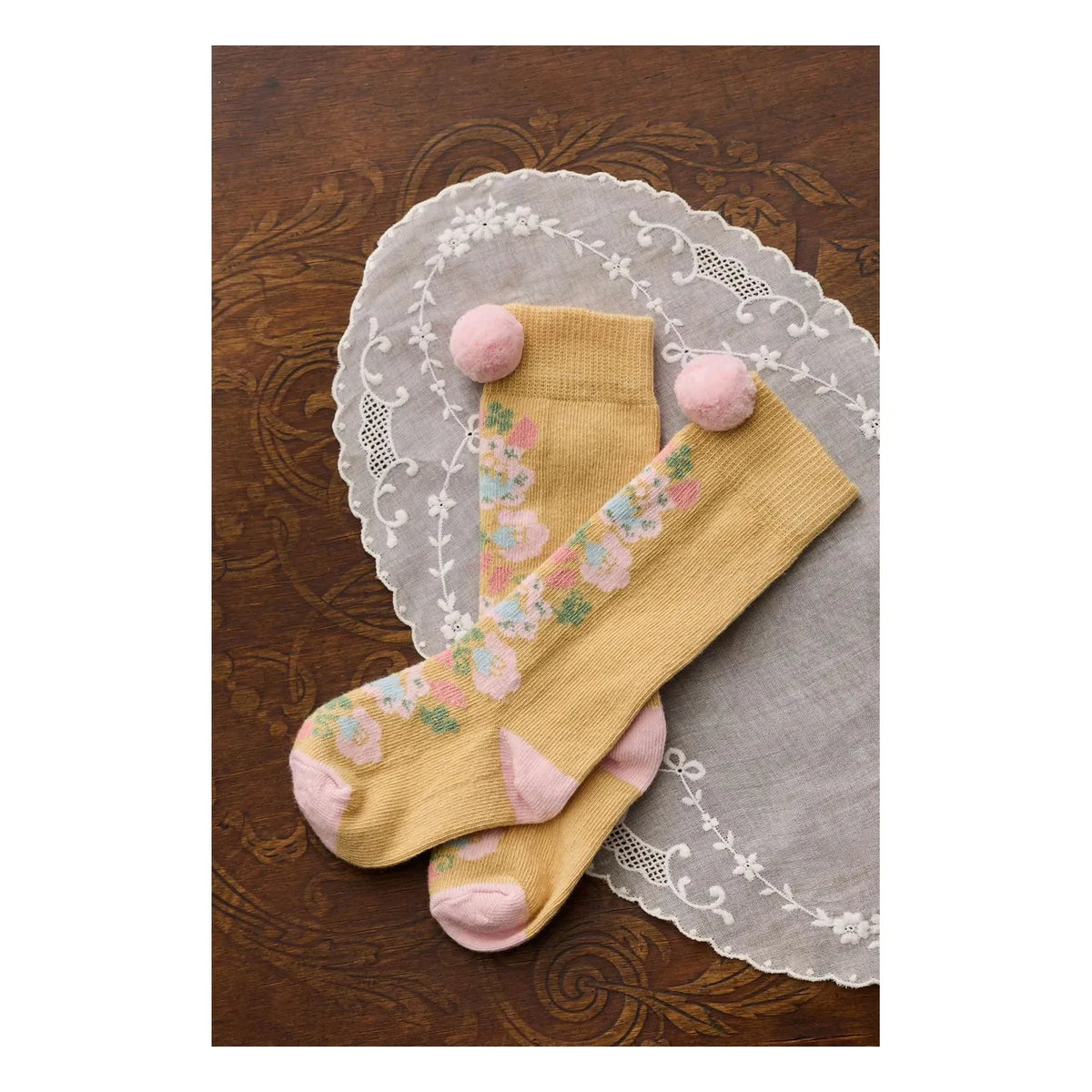 Louise Misha - Chelie socks | Yellow