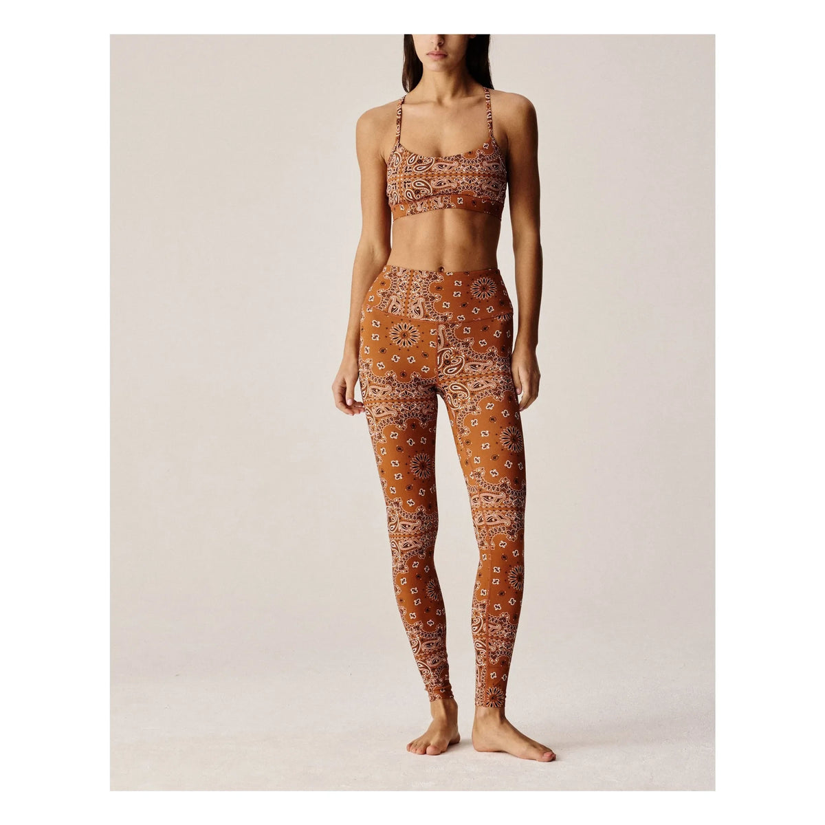 Arizona Love - Yoga Bandana Bra | Terracotta