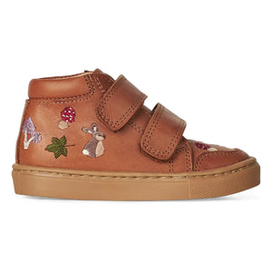 Petit Nord - Woodland Scratch Sneakers - Unqua Collection | Cognac