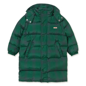 Tinycottons - Tartan Puffer Jacket | Green