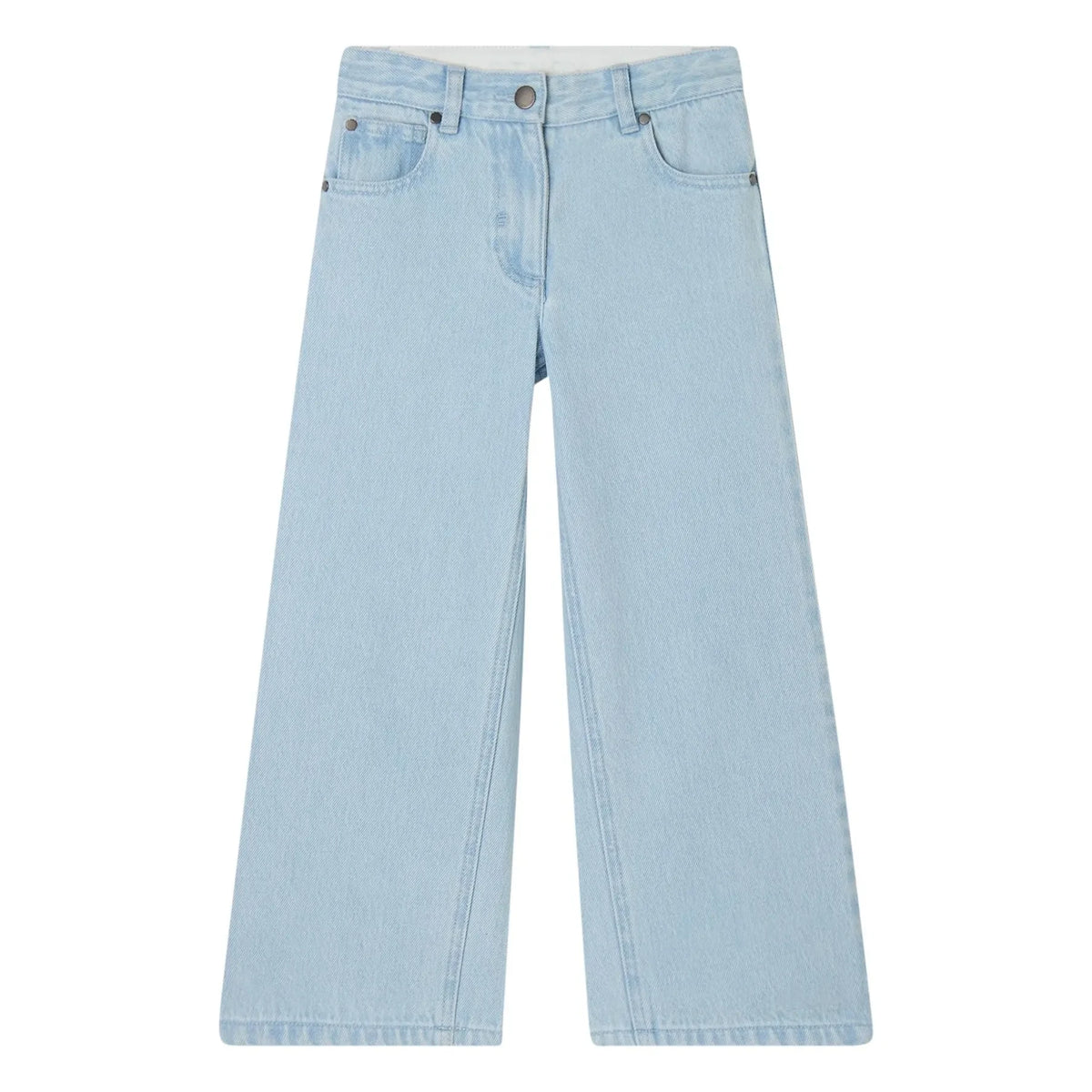 Stella McCartney Kids - Organic Cotton Flare Jeans | Light Blue
