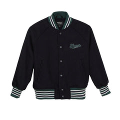 Finger in the nose - Corey Wool Jacket | Blue black
