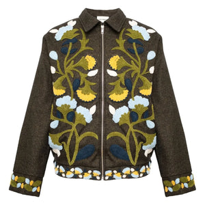 Virginie de Vinster - Jules Laine Jacket | Brown