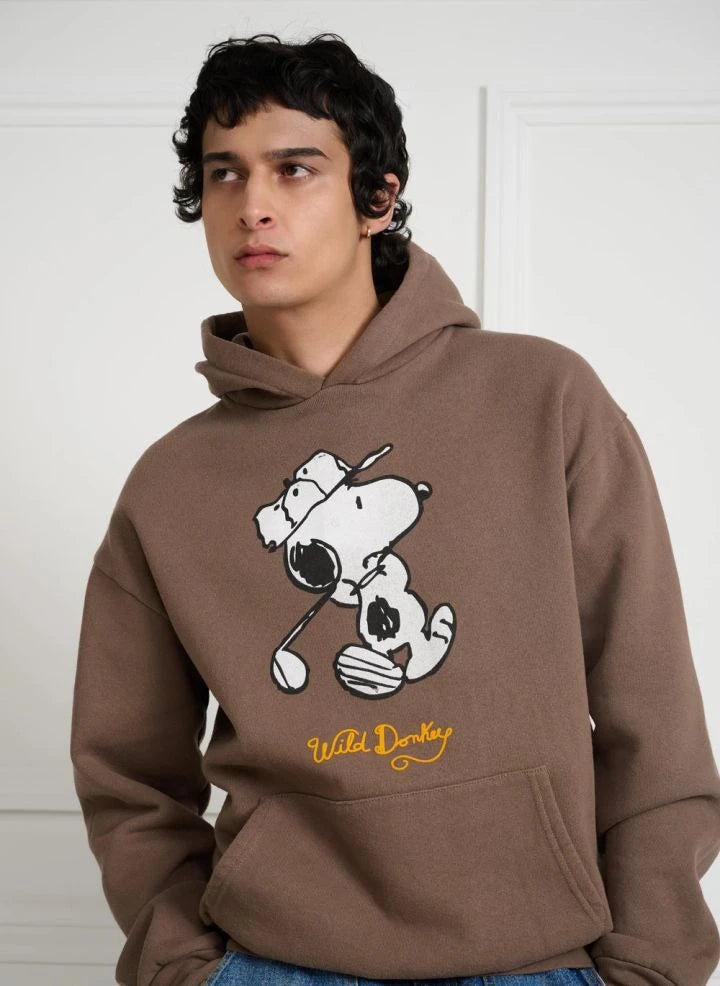 Wild Donkey - Cotton Swing Sweatshirt | Light Brown