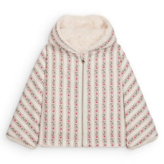 Louise Misha - Reversible Faux Fur Jacket | Cream