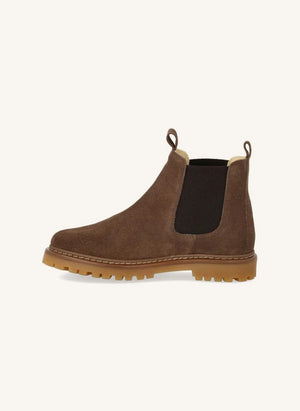 Angulus - Chelsea Tracksole Boots | Mocha