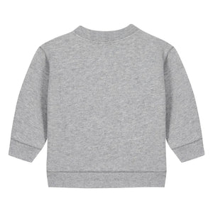 Bonton - Smily Happi Sweatshirt | Heather Grey