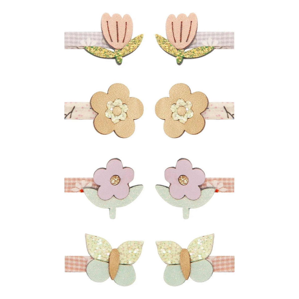 Mimi & Lula - Set of 8 Mini Bouquet Clips | Lilac