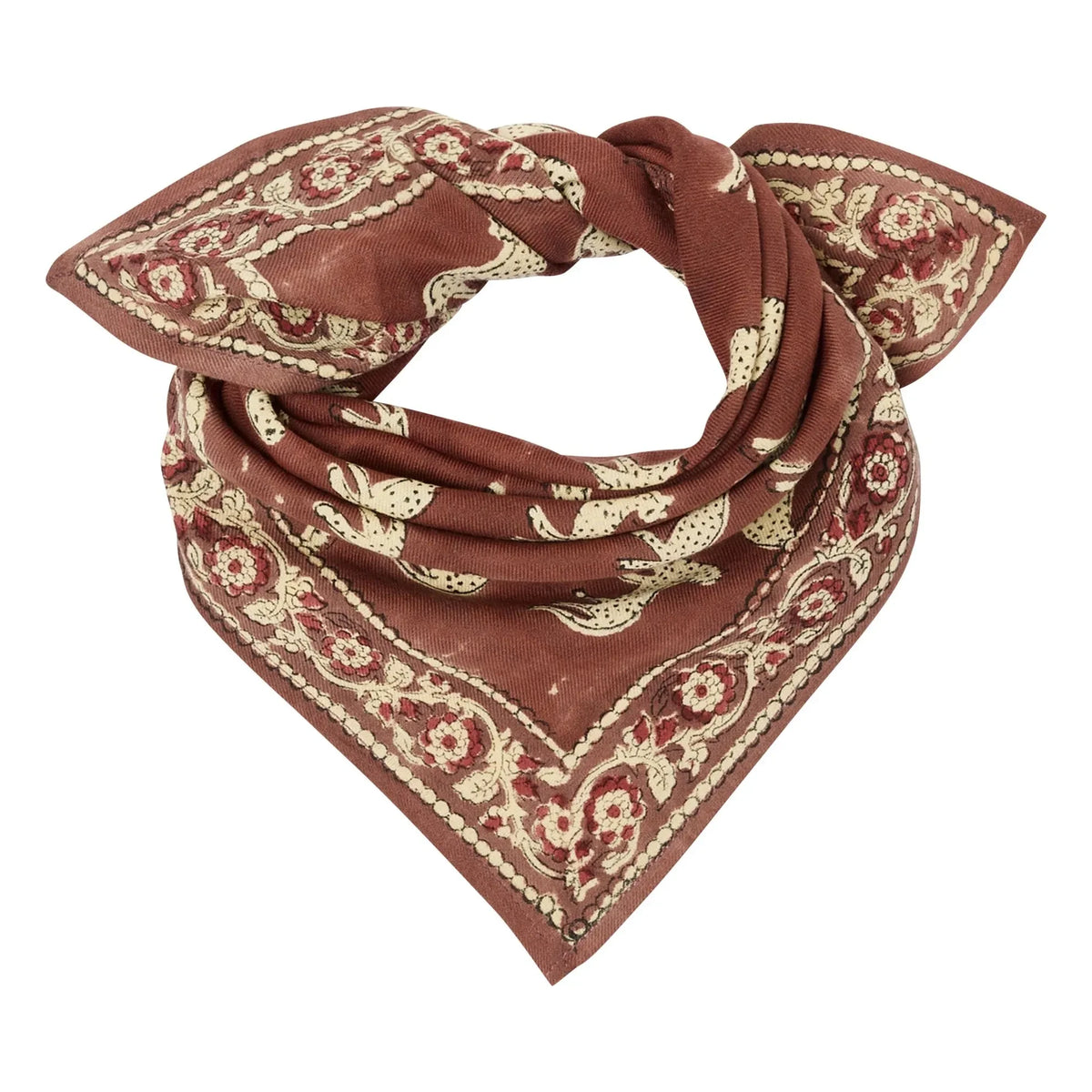 Apaches - Manika Bengals Small Scarf | Brown