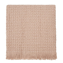Haomy - Tempo Cotton Blanket | Beige pink