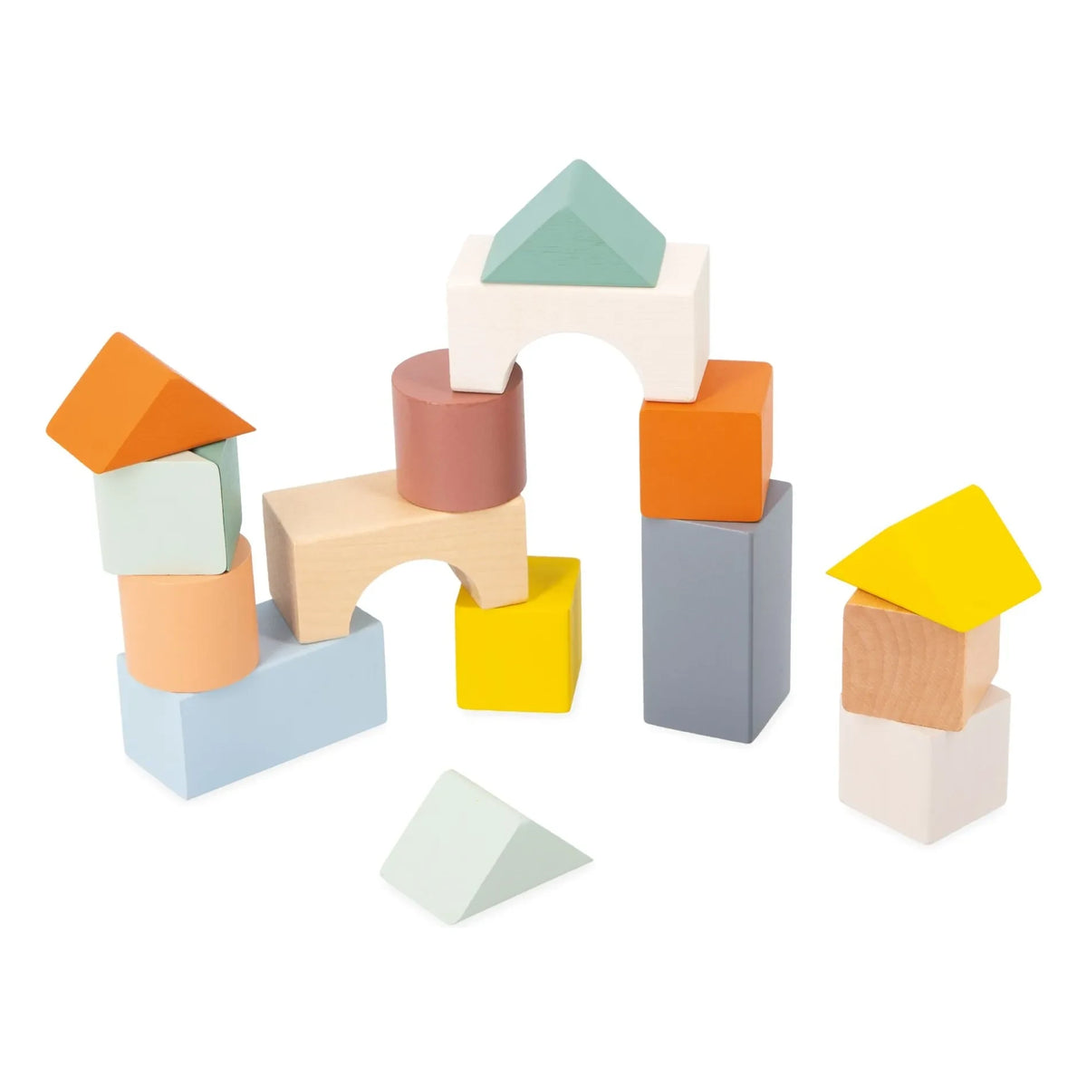 Janod - Cube Snail Pull Toy