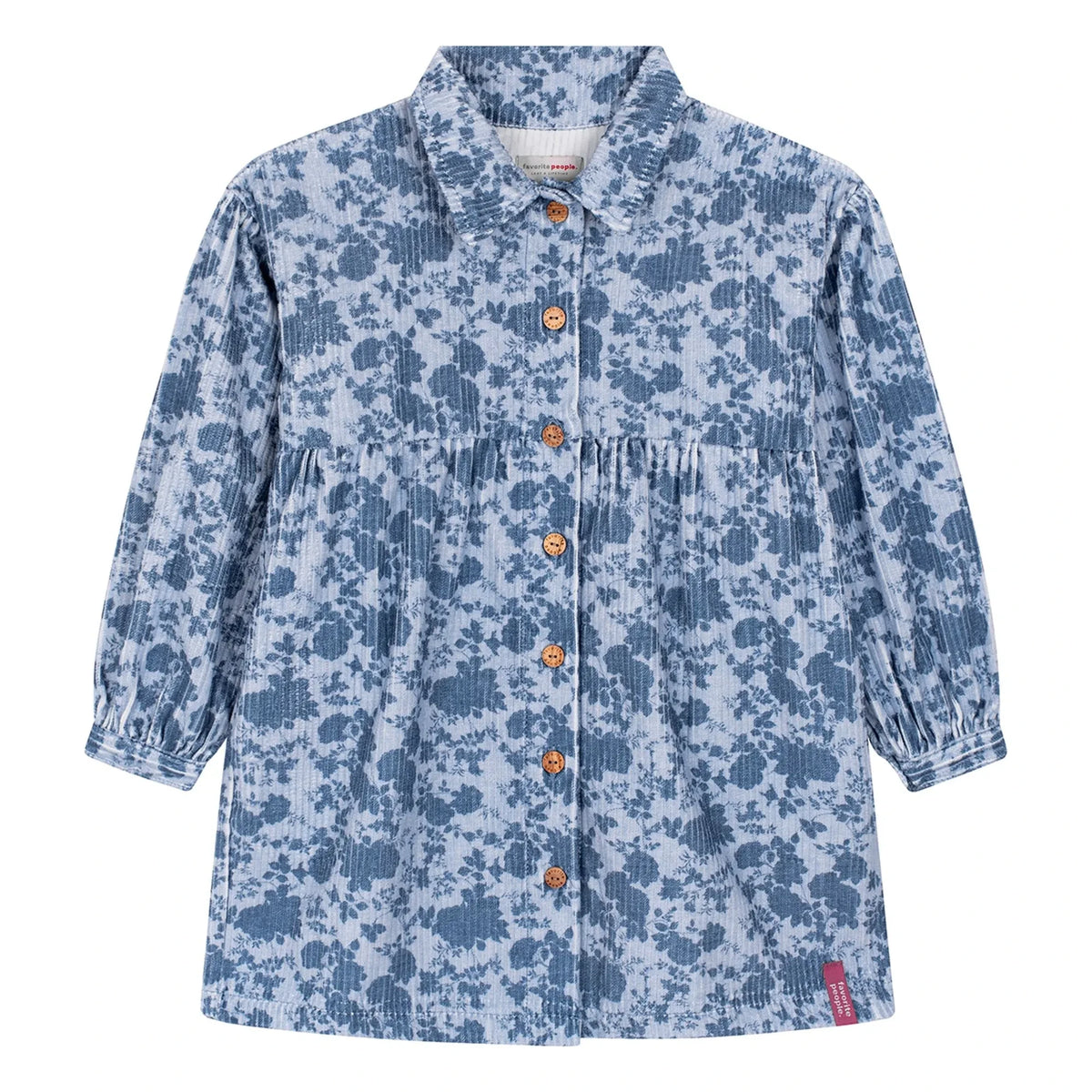 Favorite People - Bakery Velvet Dress | Blue