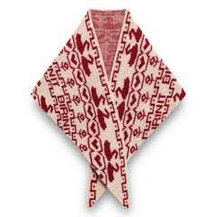 birinit - Merino Wool Duck Scarf | Burgundy